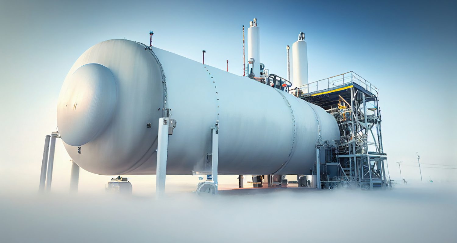 View of the large high pressure horizontal chemical l View of the large high pressure horizontal chemical l
